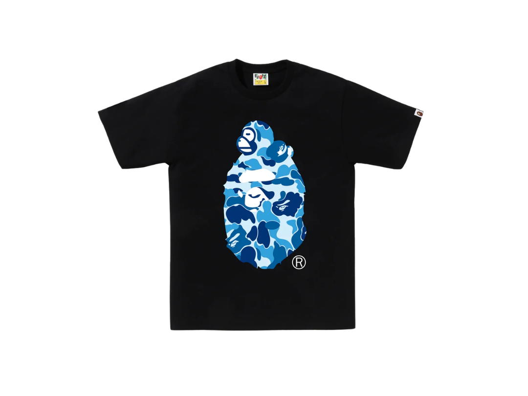 Bape Bape Abc Camo Milo on Big Ape Tee Black
