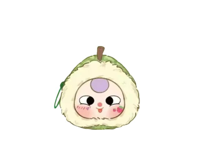 Baby Three (เช็คการ์ด) Baby Three Avocado (Fruit Series Plush Dolls V4) - view 1