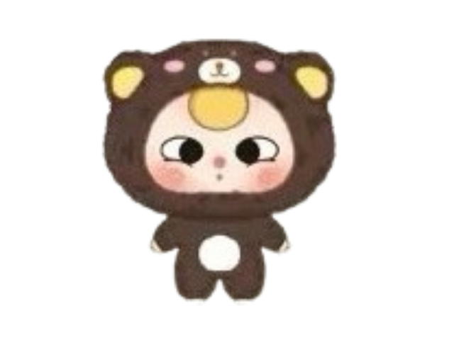 Baby Three (เช็คการ์ด) Baby Three Bear (Baby Three Big Head Baby Zipper) - view 1
