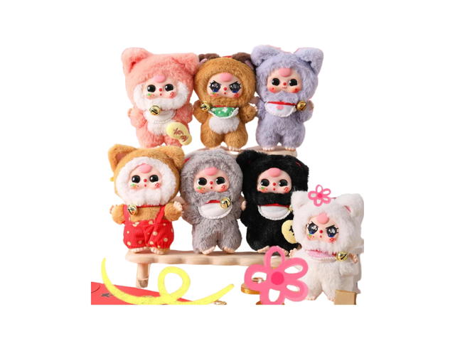 Baby Three Baby Three Billionaire Cat Series Plush Blind Box Single Box - view 2