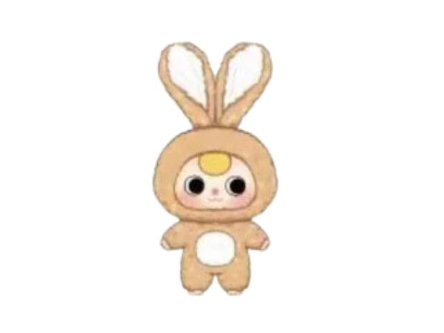 Baby Three (เช็คการ์ด) Baby Three Brown Macaron Rabbit Series Plush Blind Box - view 1