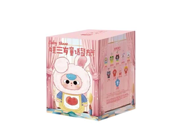 Baby Three Baby Three Children Wonderland Plush Series Blind Box Single Box - view 1