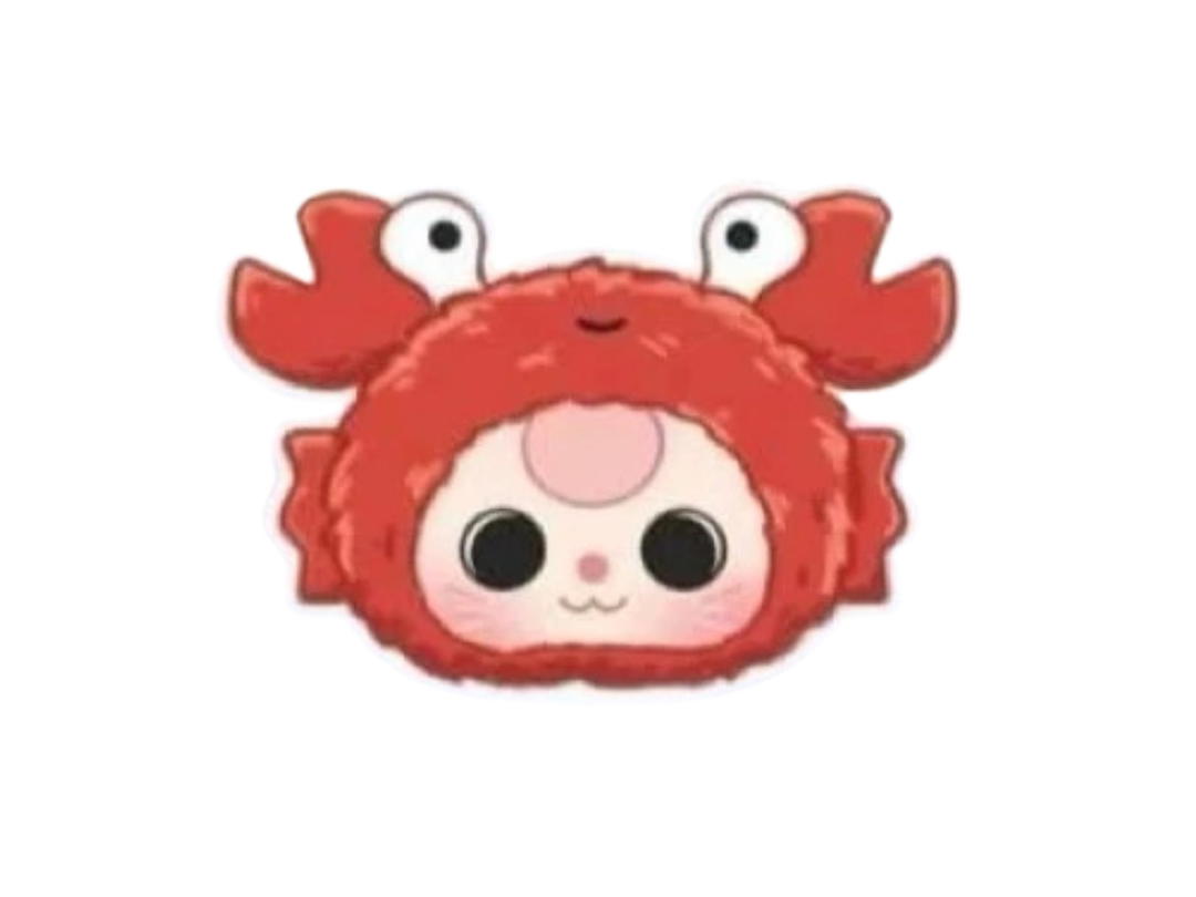 Baby Three (เช็คการ์ด) Baby Three Crab (Romantic Ocean Series Plush Dolls)