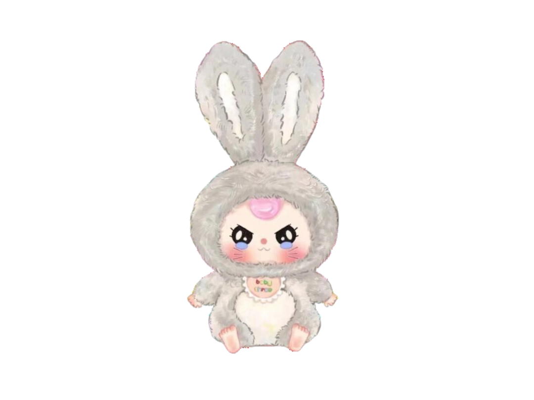 Baby Three (เช็คการ์ด) Baby Three Daisy (Lily Rabbit Little Town Series Plush Blind Box)