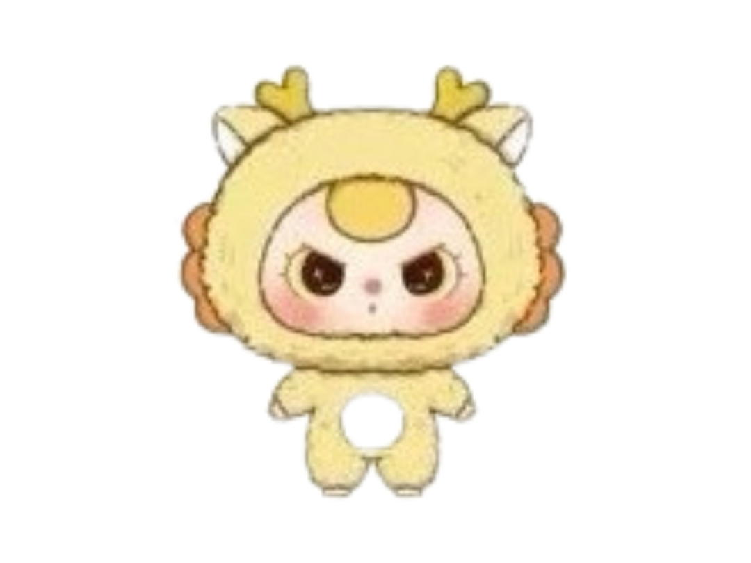 Baby Three (เช็คการ์ด) Baby Three Dragon (Baby Three Big Head Baby Zipper)