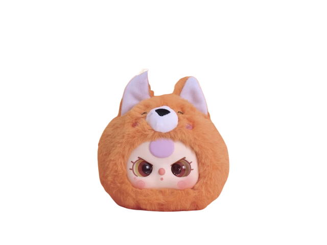 Baby Three (เช็คการ์ด) Baby Three Fox (First-Generation Animal Party Series Plush Toy Doll) - view 1