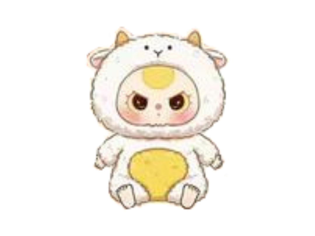 Baby Three Baby Three Goat (Chinese Zodiac Series Plush Blind Box)