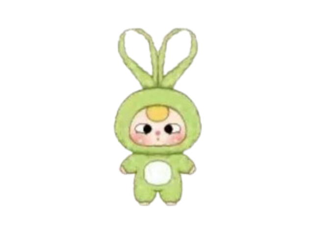 Baby Three (เช็คการ์ด) Baby Three Light Green Macaron Rabbit Series Plush Blind Box - view 1