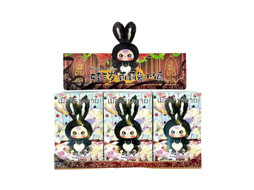 Baby Three Baby Three Lily Rabbit Little Town Series Plush Blind Box Whole Set