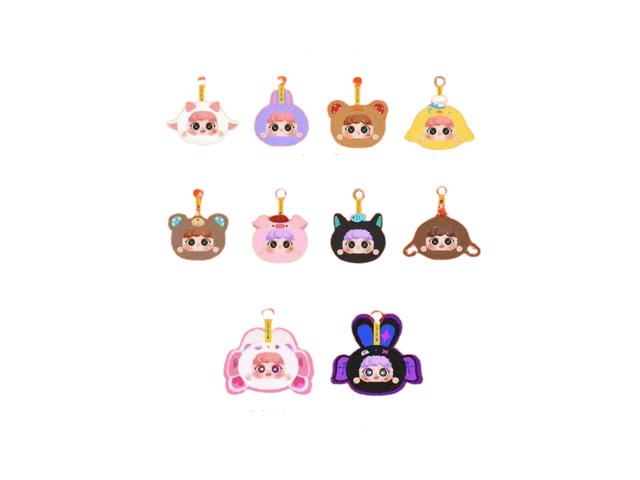 Baby Three Baby Three Migo Animal Party Plush Pendant Series Mystery Box Whole Set - view 2