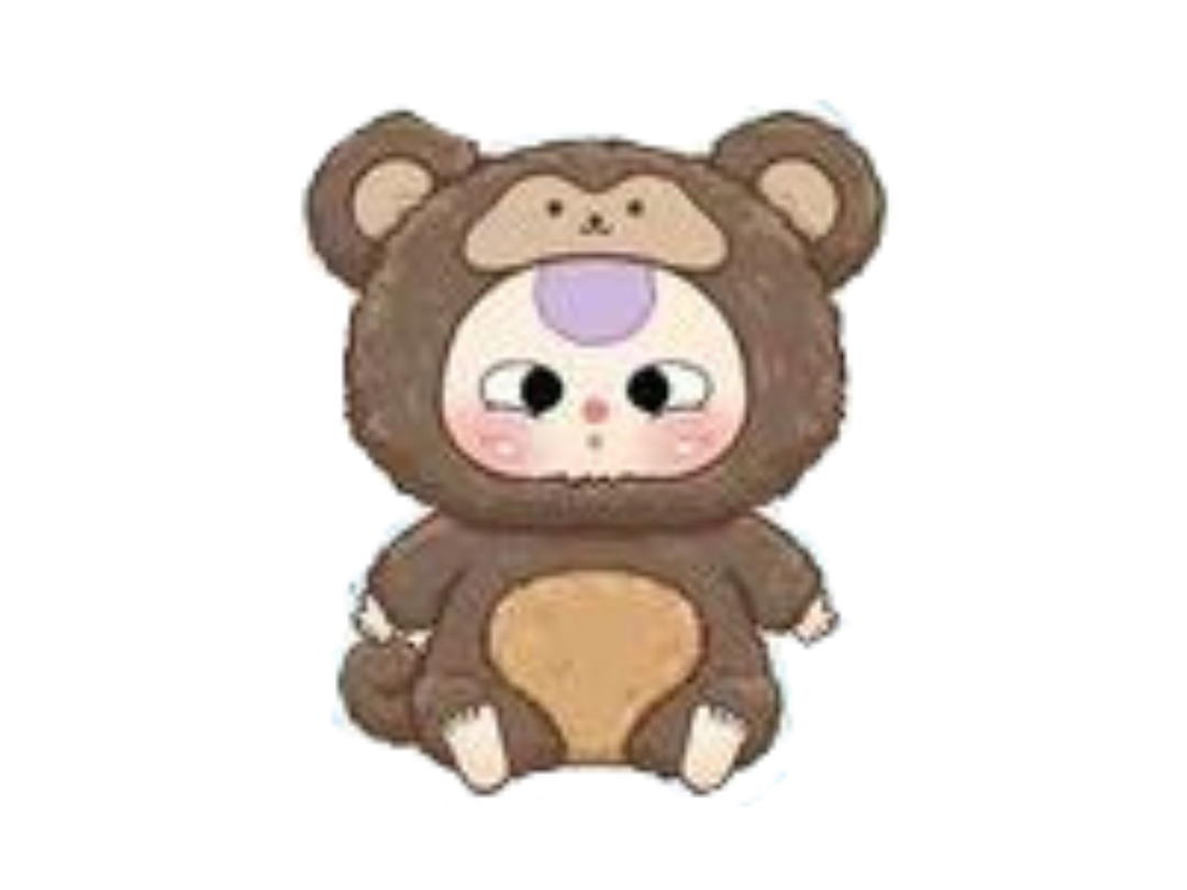Baby Three Baby Three Monkey (Chinese Zodiac Series Plush Blind Box)