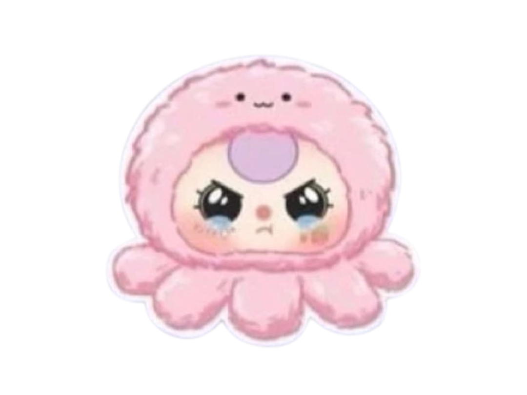 Baby Three (เช็คการ์ด) Baby Three Octopus (Romantic Ocean Series Plush Dolls)