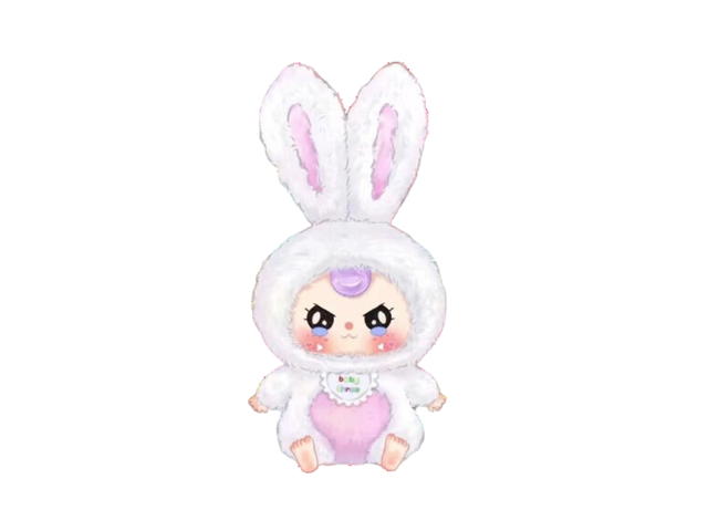 Baby Three (เช็คการ์ด) Baby Three Pearl (Lily Rabbit Little Town Series Plush Blind Box) - view 1