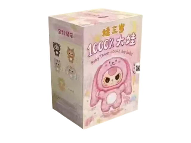 Baby Three (เช็คการ์ด) Baby Three Pink Rabbit (1000% Big Plush Doll Series Blind Box) - view 2
