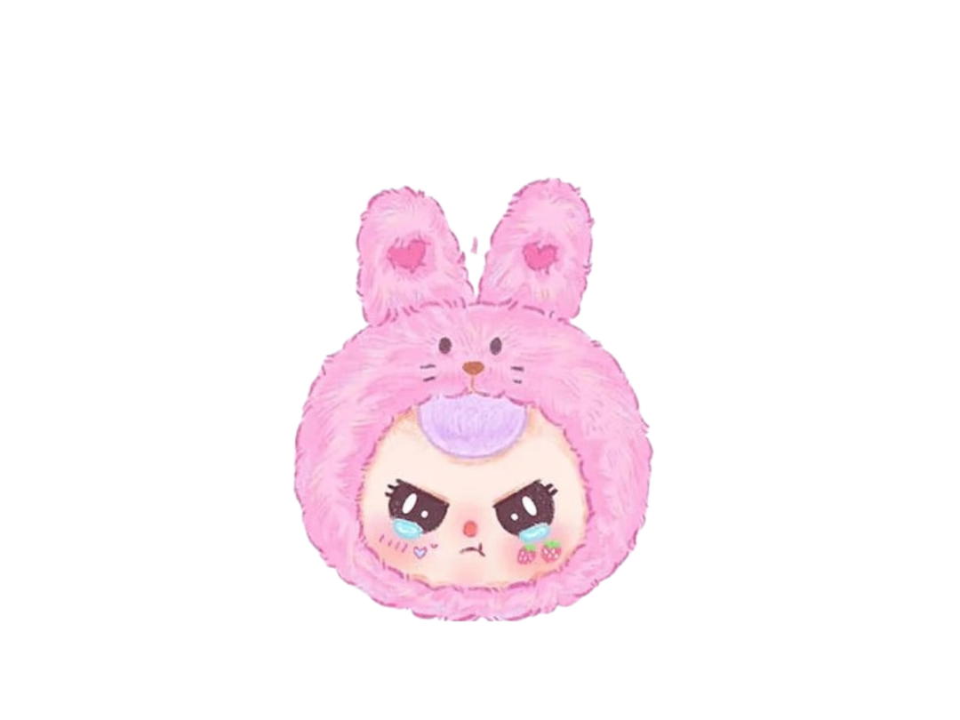 Baby Three (เช็คการ์ด) Baby Three Rabbit (Take Me Out Zipper Bag Series Plush)