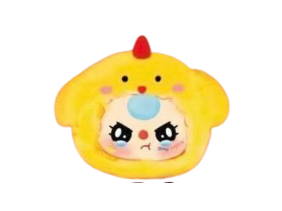 Baby Three (เช็คการ์ด) Baby Three Second-Generation Animal Party Series Plush Toy Doll Chicken