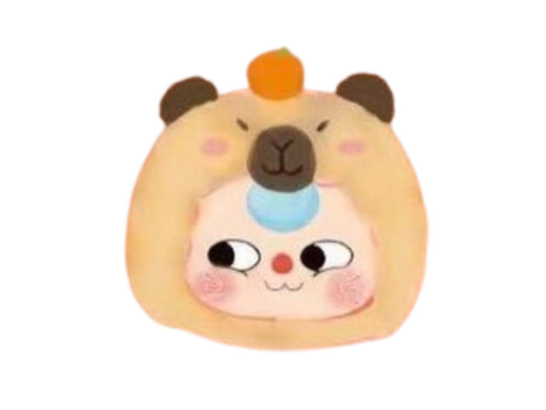 Baby Three (เช็คการ์ด) Baby Three Second-Generation Animal Party Series Plush Toy Doll Kapi Kapi