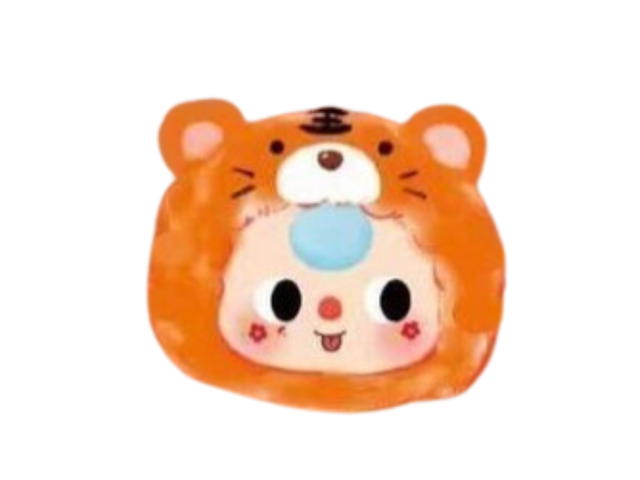 Baby Three (เช็คการ์ด) Baby Three Second-Generation Animal Party Series Plush Toy Doll Tiger - view 1