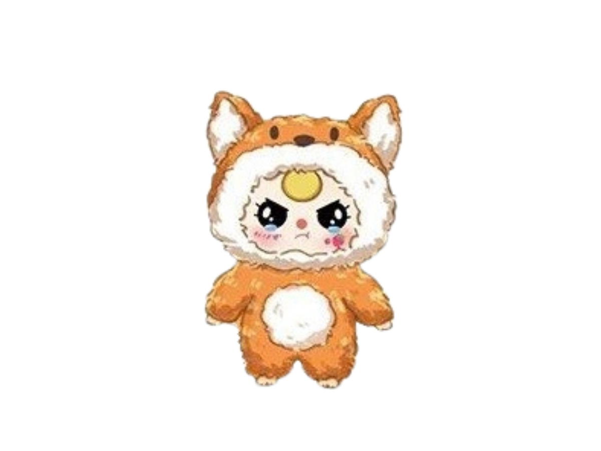 Baby Three (เช็คการ์ด) Baby Three Shiba Inu (Third-Generation Animal Party Series Big Cute Plush Toy Doll)