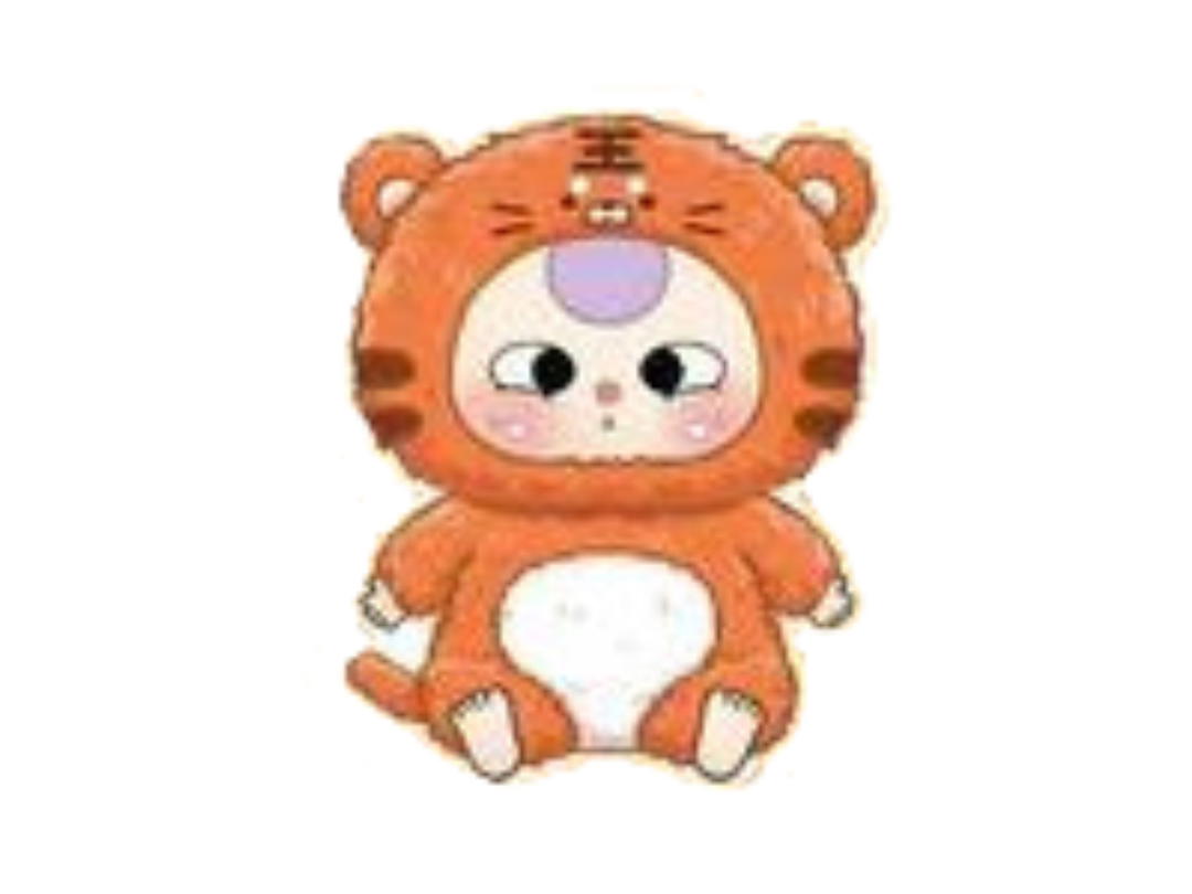 Baby Three Baby Three Tiger (Chinese Zodiac Series Plush Blind Box)