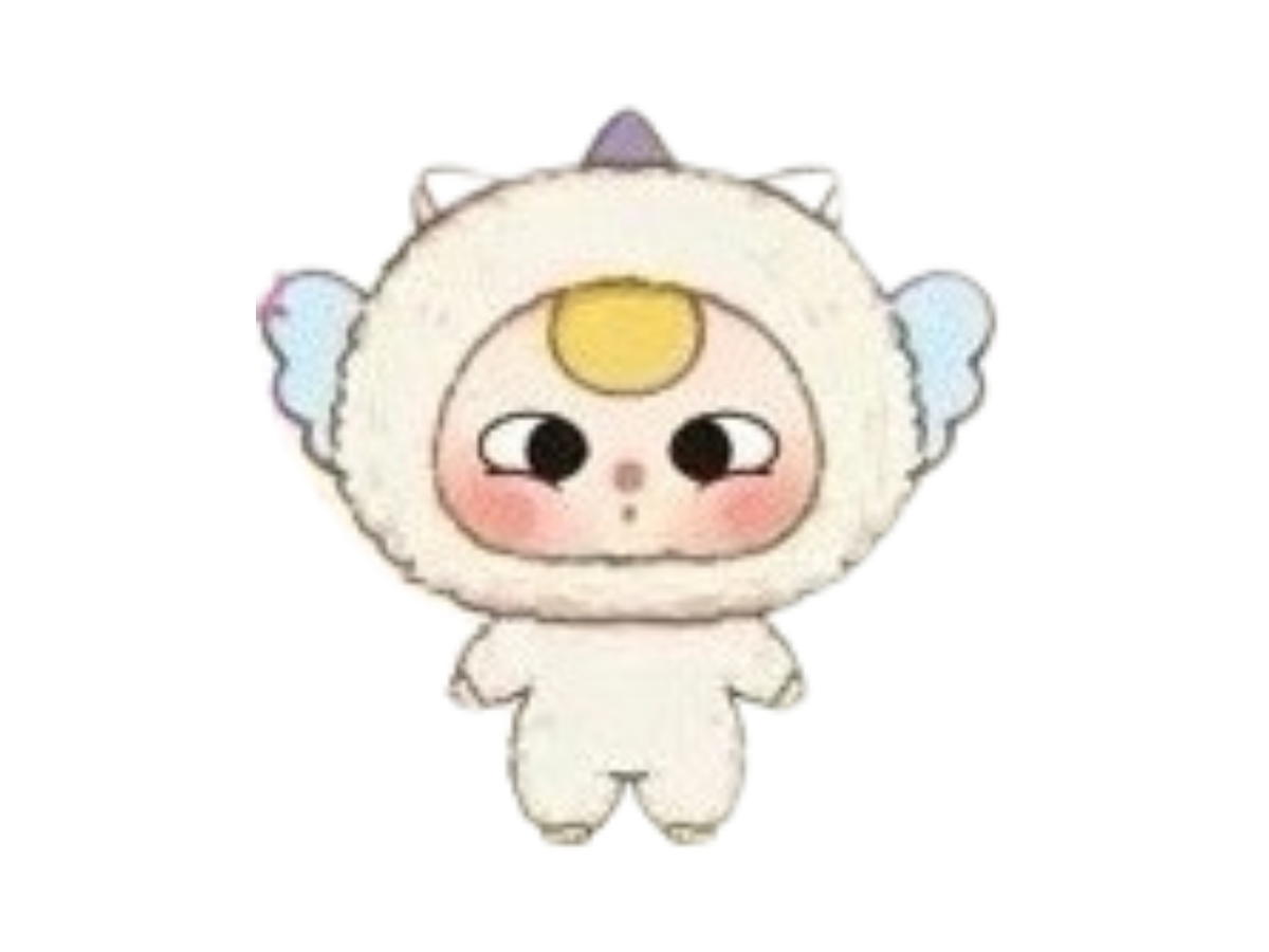 Baby Three (เช็คการ์ด) Baby Three Unicorn (Baby Three Big Head Baby Zipper)