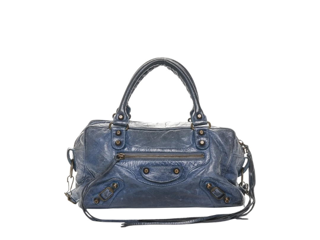 Balenciaga Balenciaga Chevre Classic Hardware Twiggy Indigo