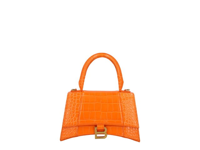 Balenciaga Balenciaga Hourglass Klein Handle Bag Orange - view 1