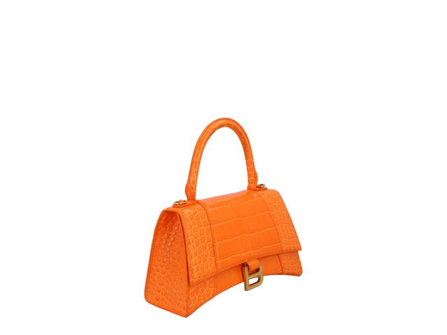 Balenciaga Balenciaga Hourglass Klein Handle Bag Orange - view 2