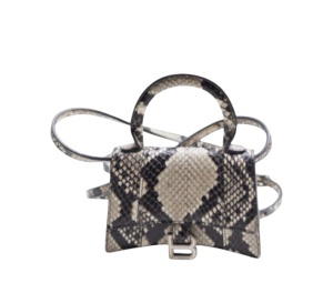 Buy Balenciaga Hourglass Top Handle Bag Beige Black at Sasom – Authentic and Ready to Ship