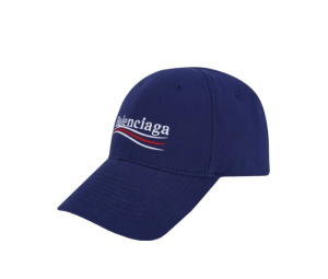 Buy Balenciaga Political Campaign Cap Blue at Sasom – Authentic and Ready to Ship