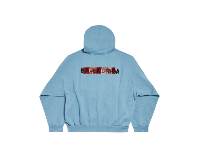 Balenciaga Balenciaga Hoodie Blue - view 2