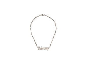 Buy Balenciaga Logo Chain Necklace Silver at Sasom – Authentic and Ready to Ship