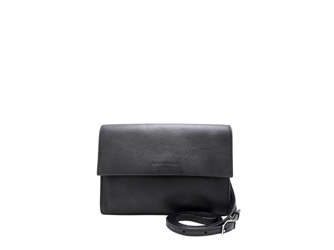 Balenciaga Balenciaga Diagonal Shoulder Bag Black