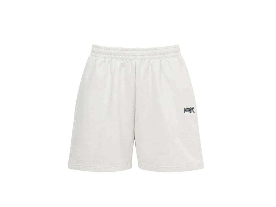 Balenciaga Balenciaga Political Campaign Sweat Shorts White