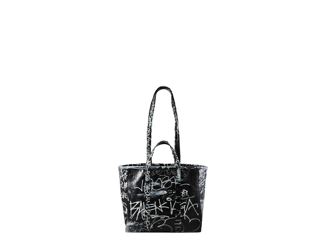 Balenciaga Balenciaga Barbes Graffiti East Black White
