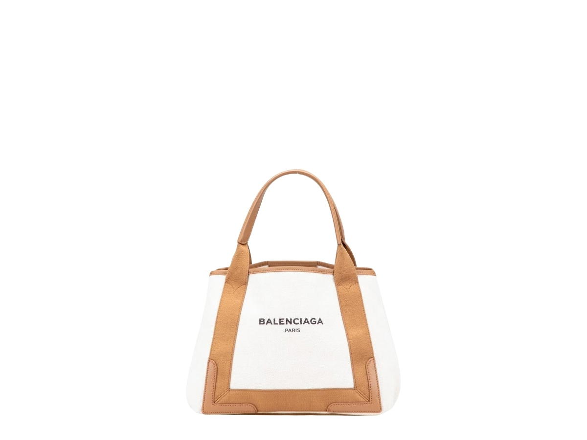 Balenciaga Balenciaga Tote Bag Brown Cream