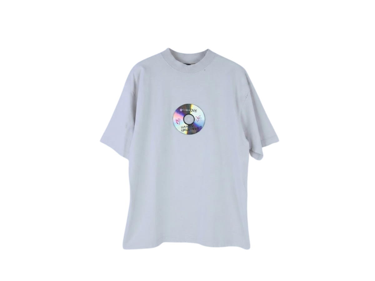 Balenciaga Balenciaga Limited Edition Distressed T-Shirt White