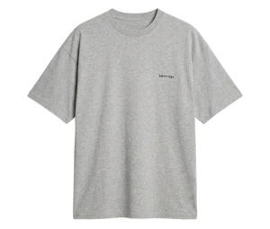 Buy Balenciaga Small Logo T-Shirt Grey at Sasom – Authentic and Ready to Ship