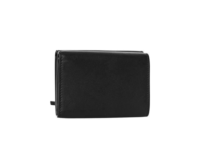 Balenciaga Balenciaga Neo Classic Wallet In Calfskin With Gold Hardware Black - view 2