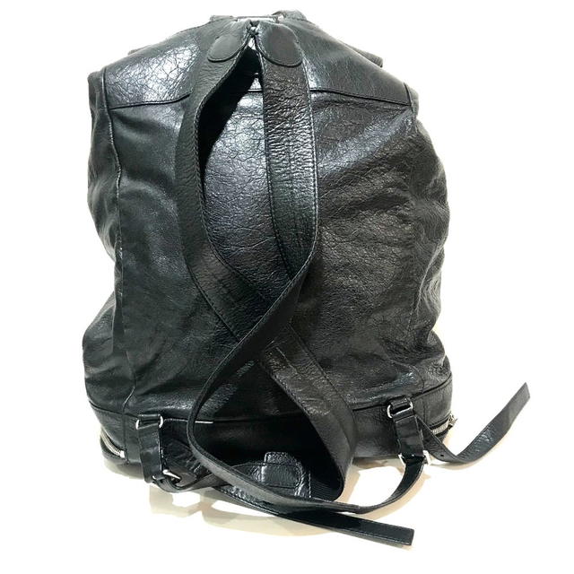 Balenciaga BALENCIAGA 298114 Backpack-Bag Sheepskin Black - view 2