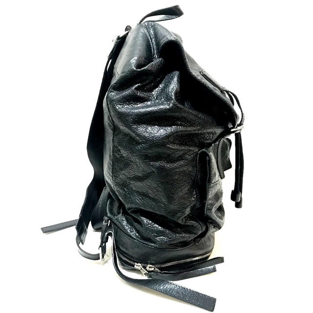 Balenciaga BALENCIAGA 298114 Backpack-Bag Sheepskin Black - view 3
