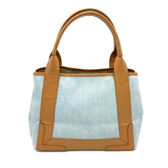 Balenciaga BALENCIAGA 339933 Logo print Navy Cabas S Hand Bag Tote Bag Light blue - view 2