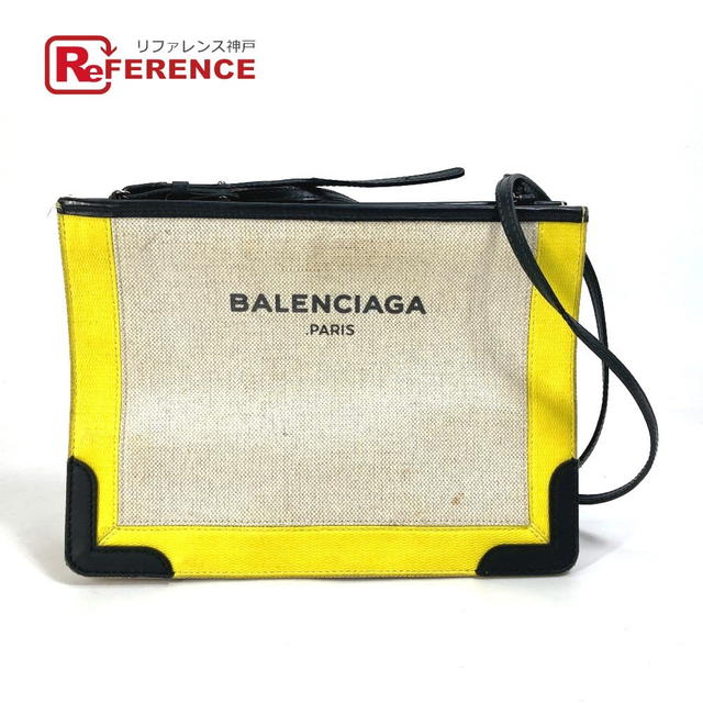Balenciaga BALENCIAGA 339937 Navy Pochette Crossbody Clutch bag pouch Shoulder Bag - view 1