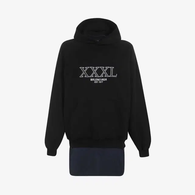 Balenciaga Balenciaga 3XL Patched T-Shirt Hoodie Oversized Black - view 1