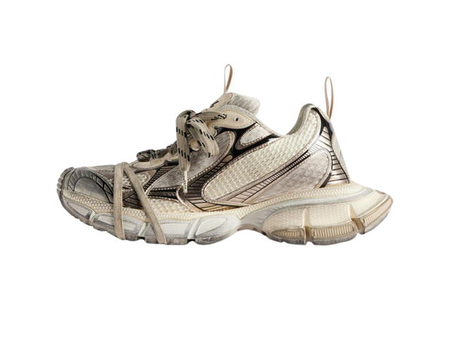 Balenciaga Balenciaga 3XL Sneaker In Beige Mesh And Polyurethane - view 2