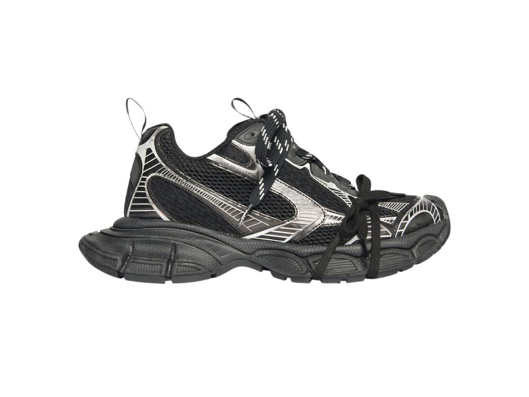 Balenciaga Balenciaga 3XL Sneaker In Black And White Mesh And Polyurethane