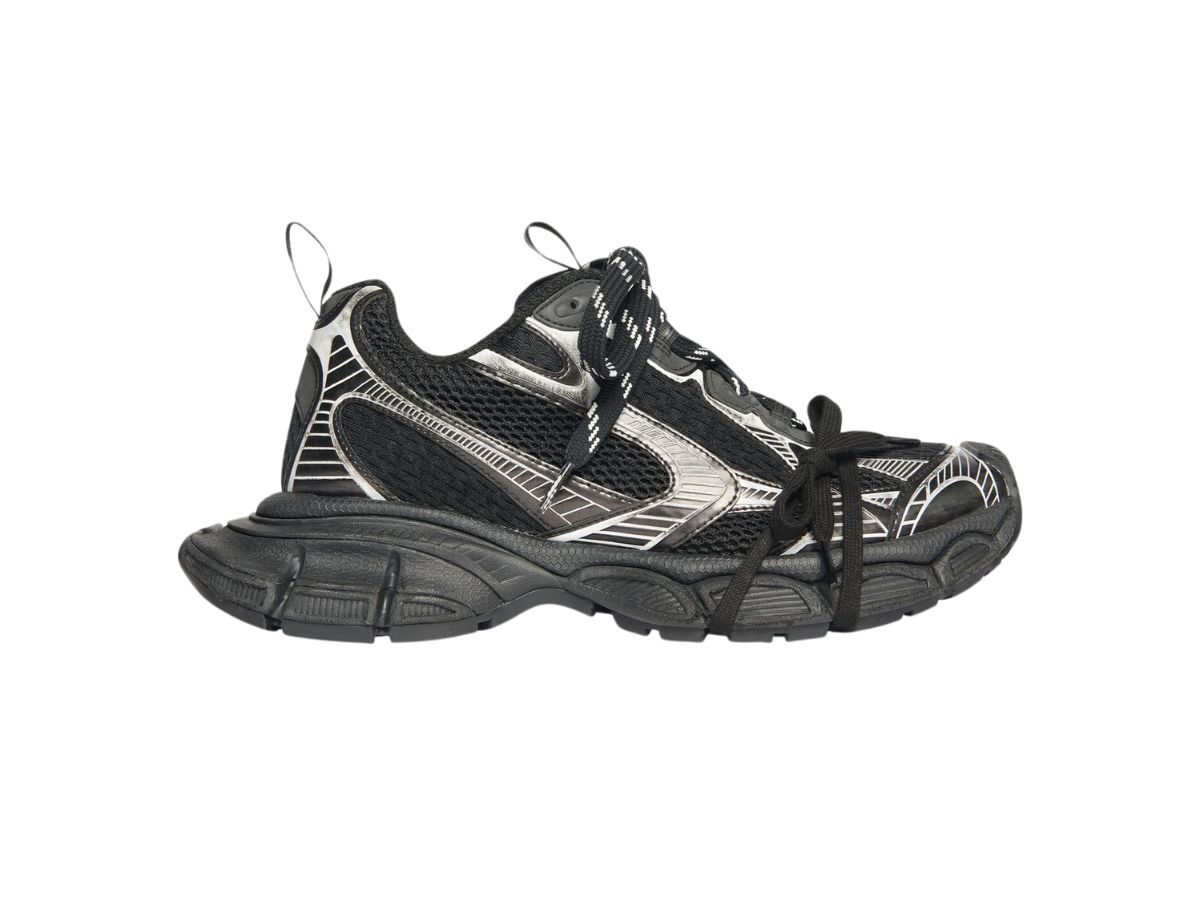 Balenciaga Balenciaga 3XL Sneaker In Black And White Mesh And Polyurethane