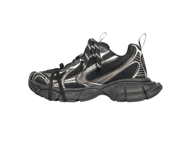 Balenciaga Balenciaga 3XL Sneaker In Black And White Mesh And Polyurethane - view 2