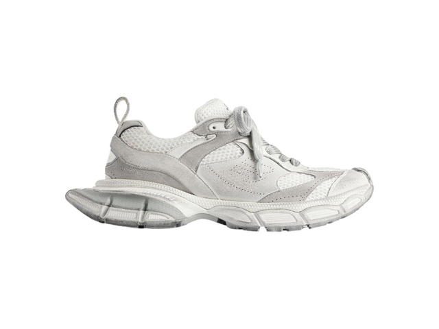 Balenciaga Balenciaga 3XL Sneaker In Light Grey Mesh And Suede-Like Fabric (W) - view 1