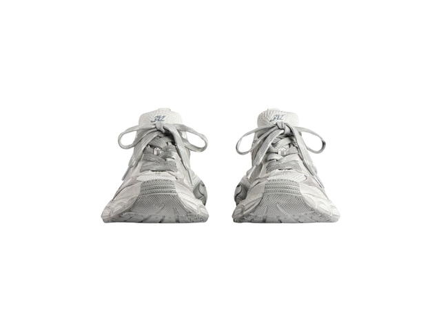 Balenciaga Balenciaga 3XL Sneaker In Light Grey Mesh And Suede-Like Fabric (W) - view 3